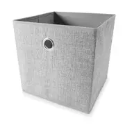 Collapsible Storage Cube - Grey