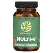 2 X Sunwarrior, Plant-Based Multi-V, 30 Vegan Capsules