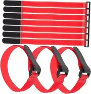 MOLUCKFU 25pcs Straps Adjustable Cargo Binding Belt for Ladder Rack Yoga Sports