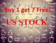 Buy 1 get 7 for Free! Stainless Steel Cookie Cutter Biscuit Cookies Pastry Mold