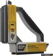 Adjust-O 90° Magnetic Fabrication Square with Dual On/Off Switches - 120 lbs