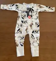 BONDS BABY WONDERSUIT - POLAR BEARS - SIZE 000 BNWT