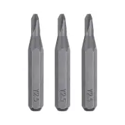 3pcs Y2.5 Magnetic Tri Wings Screwdriver Bit 5/32" Hex Shank 28mm Length