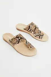 Print Flat Slides - Size 9, Women's Trial Accs