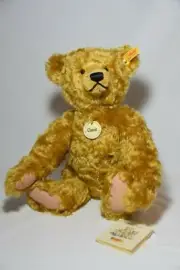STEIFF 1920 Classic Golden Blonde 35cm Teddy Bear Mohair Jointed 028762