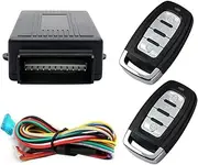 MASO Auto Remote Central Kit Universal Car Door Lock with Contorl Box + 2 Replacement Remote Contorl for Car Central Lock