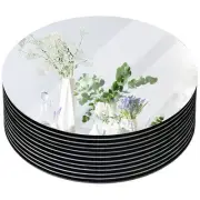 12" Round Mirrors for Centerpieces, Circle Mirror Centerpieces for Tables, Mi...