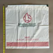 Maui Prince Makena Resort Hotel plastic bag, vintage