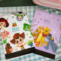 在飛比找蝦皮購物優惠-💗台製現貨💗2023年 迪士尼 A4 掛曆 維尼 玩具總動員