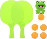 BIUDECO Indoor Table Tennis Trainer Set for Kids Serving Training Device Parent-Child Interaction Toy
