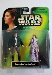 Star Wars Princess Leia Collection~Princess Leia and Han Solo duo pack