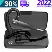 Handsfree Bluetooth Business Earphone Wireless Earbud Stereo Headphone Headset A