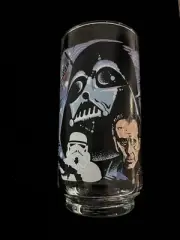 Burger King Star Wars IV Darth Vader Promotional Drinking Glass 1977 A New Hope