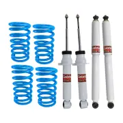 Front Rear STD Gabriel Ultra Shocks + Coil Springs for Mitsubishi Pajero NM
