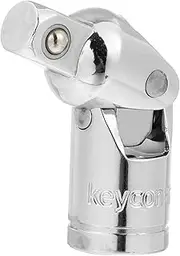 Uonlytech 1pc Universal Joint Key Shaft Universal Socket Tool Adapter Swivel Steering Socket Auto Repair Hardwares Tools Auto Repair Tools Rotary Joint Sleeve Wrench Extension Rod Silver