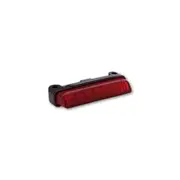 SHIN YO Mini LED taillight, red glass, E-approved, black