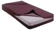 17'' High egyptian cotton king Pale Violet mattress cover / protector