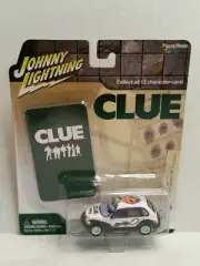 Rare Johnny Lightning Clue 2001 Chrysler PT Cruiser White Lightning Chase Black