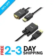 High-Speed 1.8M DisplayPort to VGA Adapter: Superior Stability & Performance