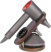 Hair Dryer Stand Holder for Dyson Supersonic, Magnetic Hair Dryer Display Stand wood Bathroom Organizer for Dyson Supersonic Hair Dryer Tools, Compatible for All Dyson Supersonic Models