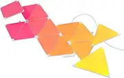 Nanoleaf Shapes Triangle Starter Kit, 15 Smart Light Panels LED RGBW - Modular Wi-Fi Colour Changing Wall Lights, Compatible with Alexa Google Assistant Apple Homekit, for Room Decor & Gaming