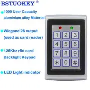 125Khz Metal Access Control Keypad Waterproof Rainproof Cover Door Opener Lock