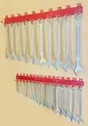 Garage Workshop Numbered Spanner Storage Racks 6 to 32mm Handmade Metal Metric