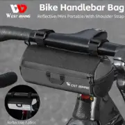 Bicycle Front Bag Large Capacity MTB Bike Handlebar Bag Reflective Bicycle Bag