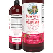 MaryRuth Organics MaryRuth's Liquid Morning Multivitamin Multimineral 32 Fl Oz - Raspberry No added sugar
