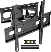 Full Motion 32-65 Inch TV Wall Mount 55 TV Bracket, Dual Articulating Arms Mount