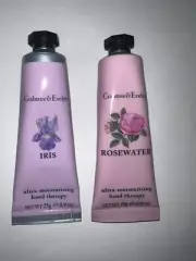 Crabtree & Evelyn IRIS Rosewater Ultra Moisturizing Hand Therapy .9 Oz New