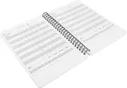 HOODANCOS Gym Gym Essentials Exercise Body Weight Workout Journal Gym Accessories for Women Workout Log Book Fitness Planner