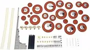 Alto Saxophone Repair Tools Kit, Musical Instrument Screws Pad Nut Accessories, DIY Replacement Parts for Saxophone Maintenance, Metal Material, Easy to Use Anywhere
