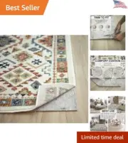 Plush Comfort Cushion Rug Pad - Luxurious Long-Lasting Felt - 8' x 11' 1/2