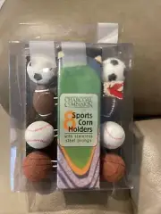 Charcoal Companion 8 Sports Corn Holders