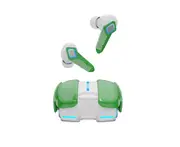 K68 Bluetooth-compatible Earphones Touch Control Low Latency LED Breathing Light Wireless E-sports Gaming Headsets for Running -Green
