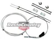 Holden Handbrake Cable FRONT + INTERMEDIATE + REAR Kit HK HT HG hand park brake