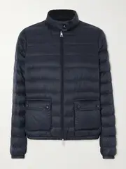 [Moncler] Moncler - Lans Quilted Shell Down Jacket - Navy - 00 00 Blue