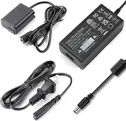 FIT-Power AC-PW20 AC Power Adapter + PW20 DC Coupler (Sony NP-FW50 Battery Replacement) for Sony NEX-5N NEX-5R NEX-5T NEX-6 NEX-3 NEX-3N NEX-5 NEX-5C NEX-5K NEX-5A with Smart Decoder Chip