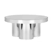 [James Lane] Domi Stainless Steel Coffee Table