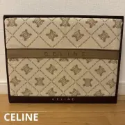 New Unused CELINE Towelette Magadam Pattern 140 190