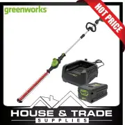 Greenworks 60V 4.0Ah Brushless Pole Hedge Trimmer Kit 2301207AU