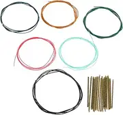 ibasenice Classical Guitar Strings 2.2mm Ukulele Strings Replacement for Guitarists and Musicians