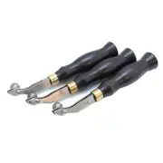 Quality Stainless Steel Outside Edges Creaser Leathercraft Tool Crafting Belt