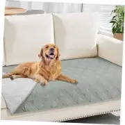 Waterproof Dog Blanket, Reversible Pet Bed Blanket, 30x70 Inch Grey+light Grey