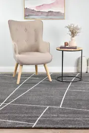 Broadway Version Granite Grey Rug