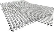 18.75" Stainless Steel Grill Grates for Weber Genesis II 300 & Genesis II LX 300 Series Gas Grills, Genesis II E/S 310, 315 320, 325, 340 & More Replacement Parts for Weber 66095/66802/66805