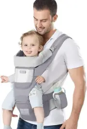 Flip Carrier Ergonomic Convertible face in and face Out Front and Back Carry for