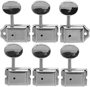 Yardwe Electric Guitar Tuning Pegs 6pcs Set Split Shaft Tuners for Guitar Acoustic Bass Quick Accurate Tuning