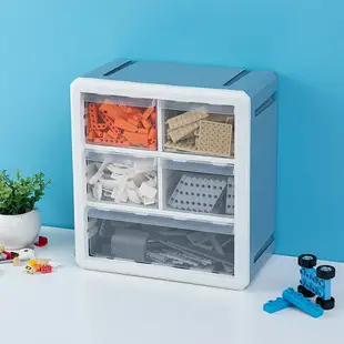 抽屜式零件盒/收納盒 收納盒lego分類盒子裝玩具積木小顆粒零件分格抽屜儲物整理箱『XY29898』